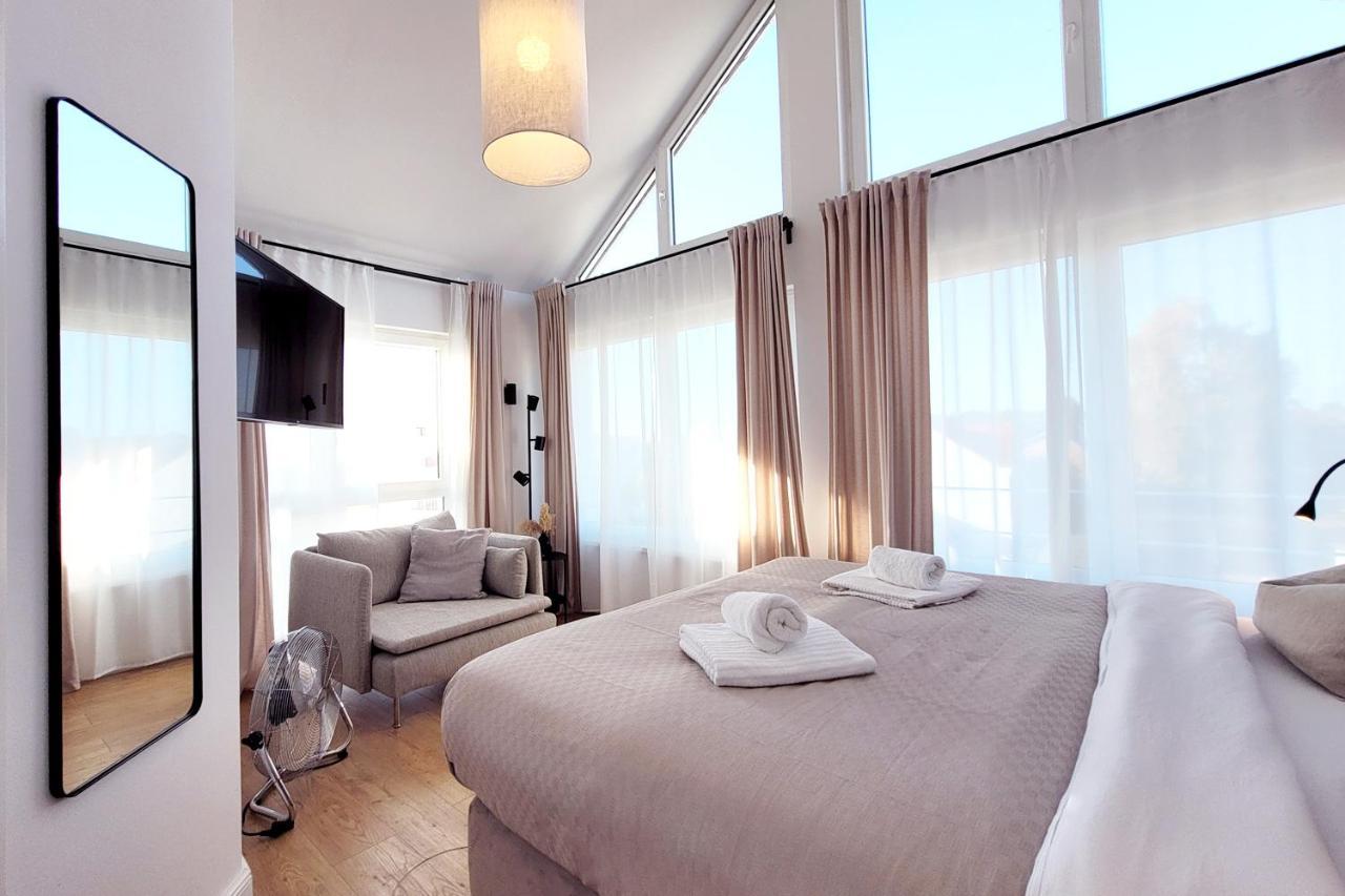 Grosse Penthouse Ferienwohnung Mit Meerblick, Sonnenterrasse & Luxusbad Von "Momentic" Sierksdorf Ngoại thất bức ảnh