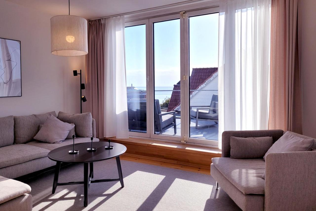 Grosse Penthouse Ferienwohnung Mit Meerblick, Sonnenterrasse & Luxusbad Von "Momentic" Sierksdorf Ngoại thất bức ảnh